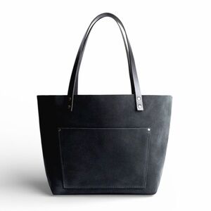 PORTLAND LEATHER Tote Bag Classic Peppercorn